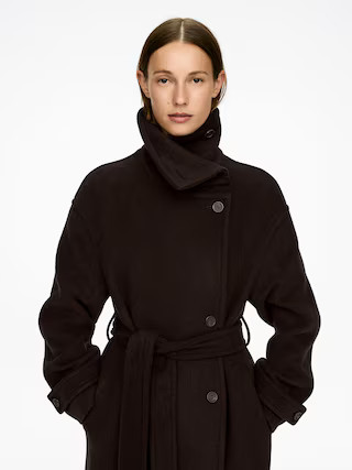 Oversized Wool-Blend Coat | Arket UK