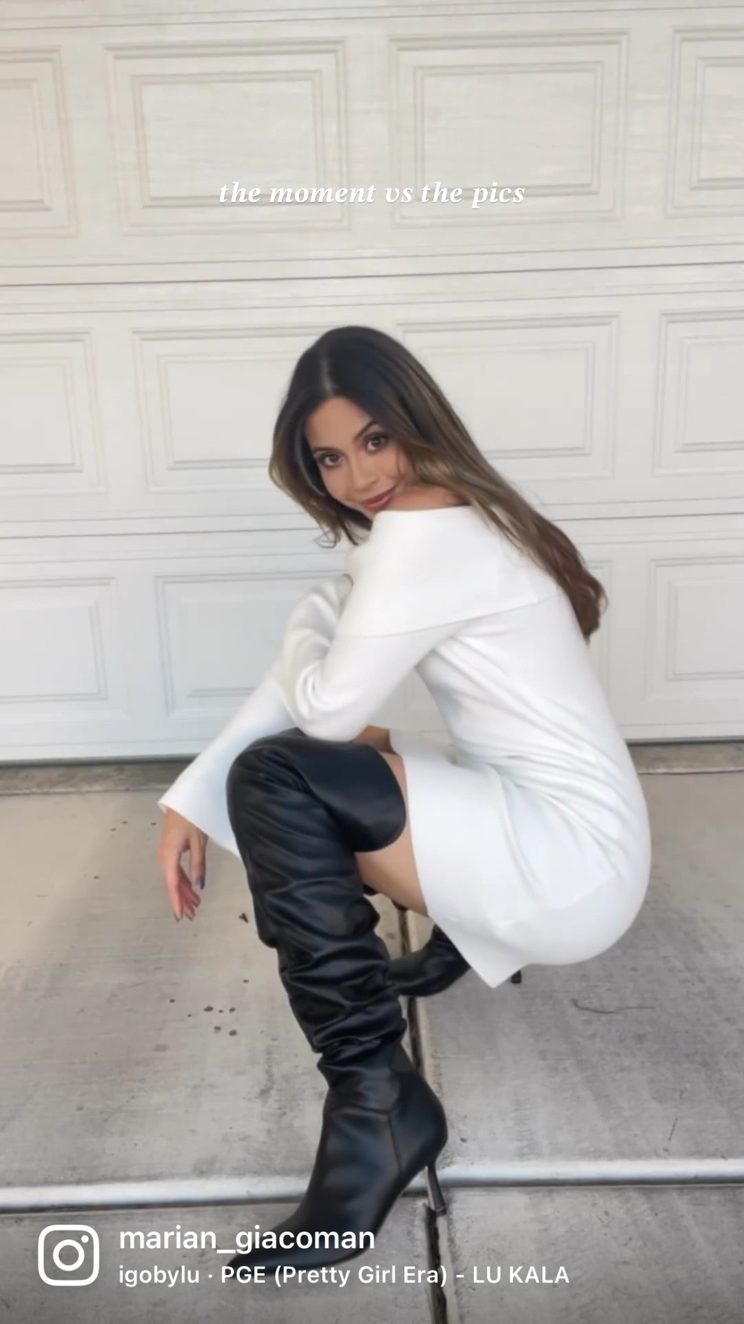 Sweater dress and high knee boots🍁🖤 it’s giving Fall 

#LTKshoecrush #LTKSeasonal #LTKstyletip