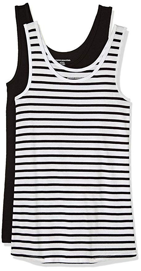 Amazon Essentials Women's 2-Pack Slim-Fit Tank | Amazon (US)