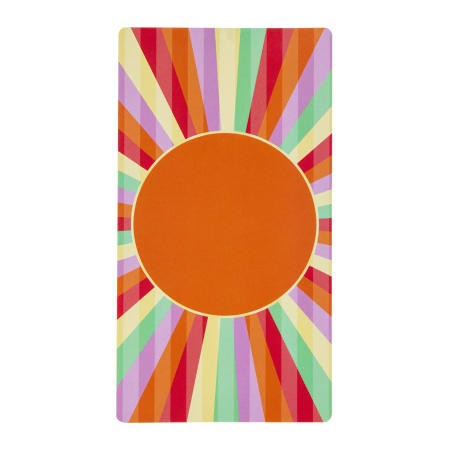 Rainbow Sun Beach Towel 30in x 60in | Five Below