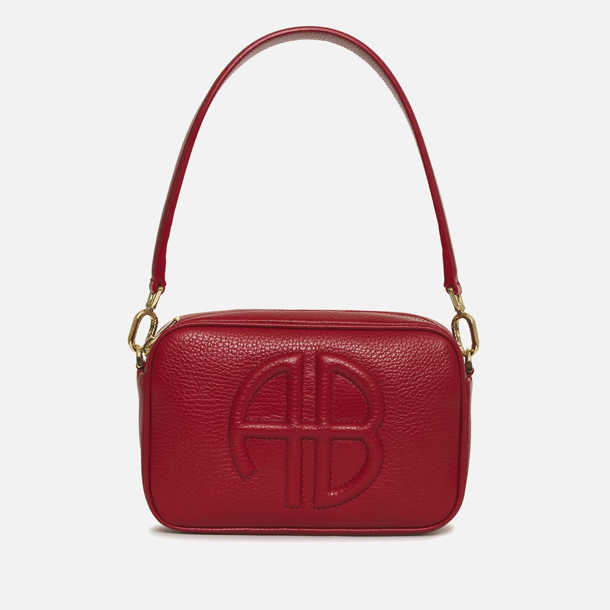 Anine Bing Lili Pebble-Grain Leather Bag | Coggles | Coggles (Global)