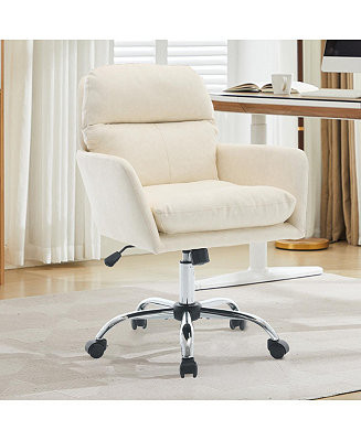 High-Strength Metal PU Leather Ergonomic Office Chair | Macy's