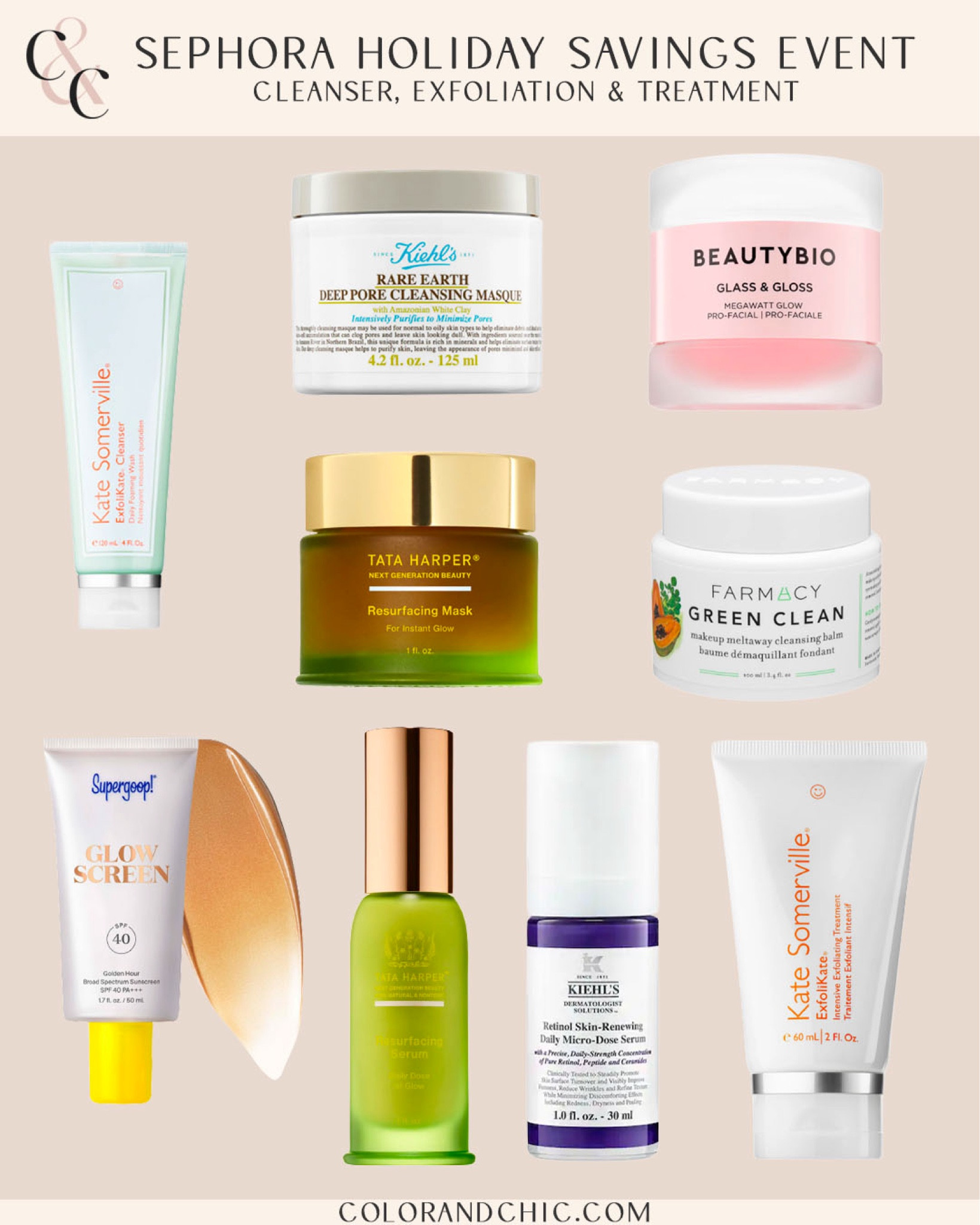 Sephora savings event with exfoliation, cleanser and treatment with Rouge members getting 20% off, VIB getting 15% off and insiders getting 10% off! Sale ends on the 15th and opens up to VIB and Insiders on April 9. Use code YAYSAVE

#LTKbeauty #LTKsalealert #LTKxSephora