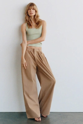 Citizens of Humanity Petra Pleated Trousers | Anthropologie (US)