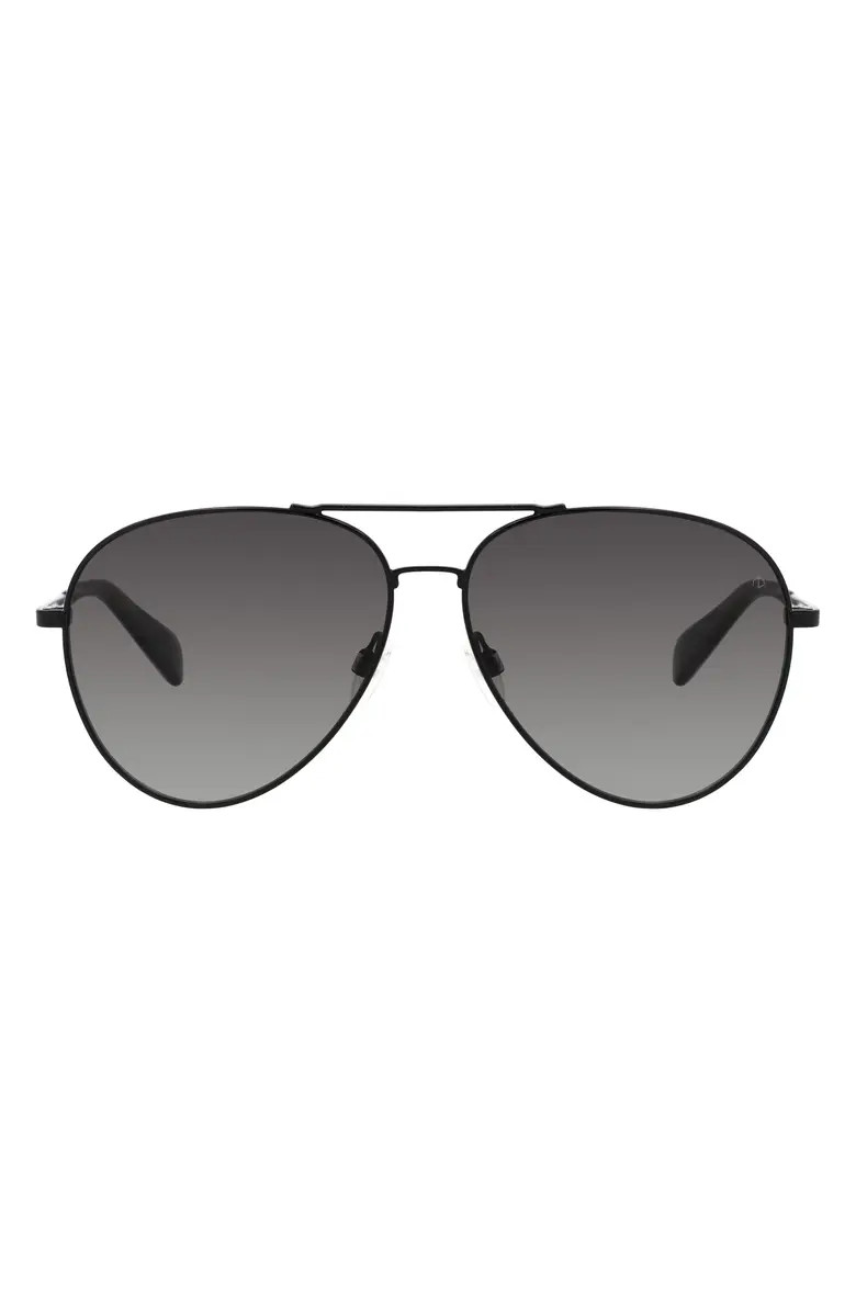 rag & bone 59mm Polarized Aviator Sunglasses | Nordstrom | Nordstrom