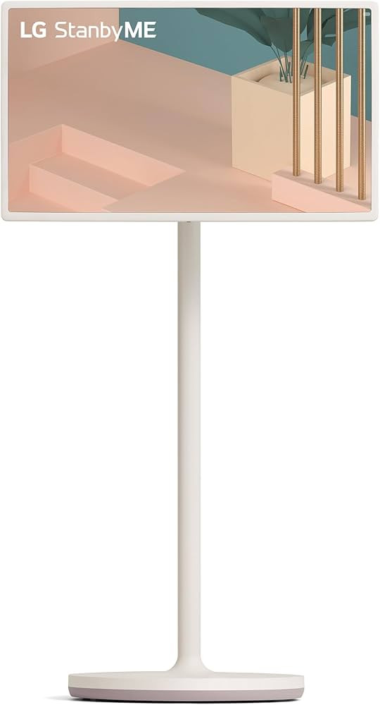 LG StanbyMe 27ART10AKPL 27 inch Wireless TV | Portable Smart Display | 1080p | 2023 series | Amazon (UK)