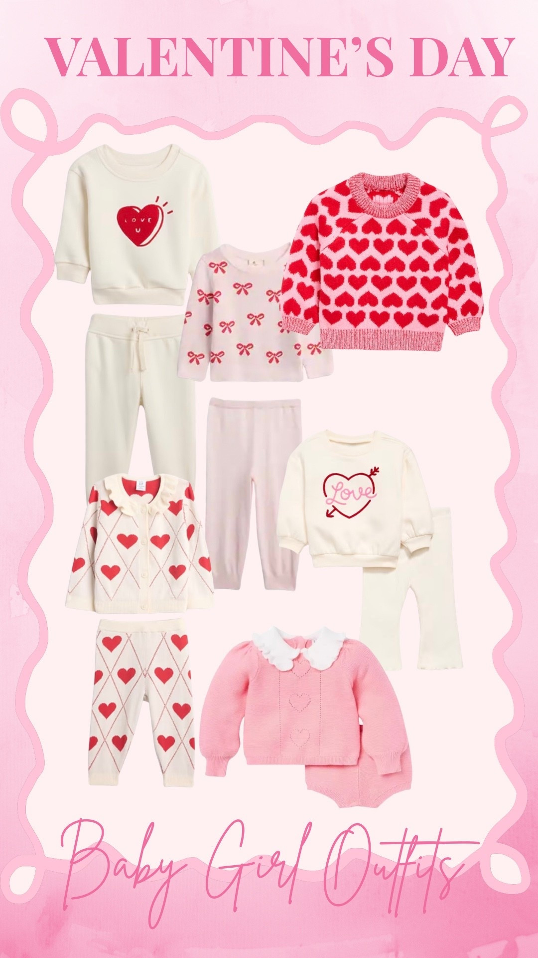  Baby girl valentines day outfit

#LTKFindsUnder50 #LTKBaby #LTKKids