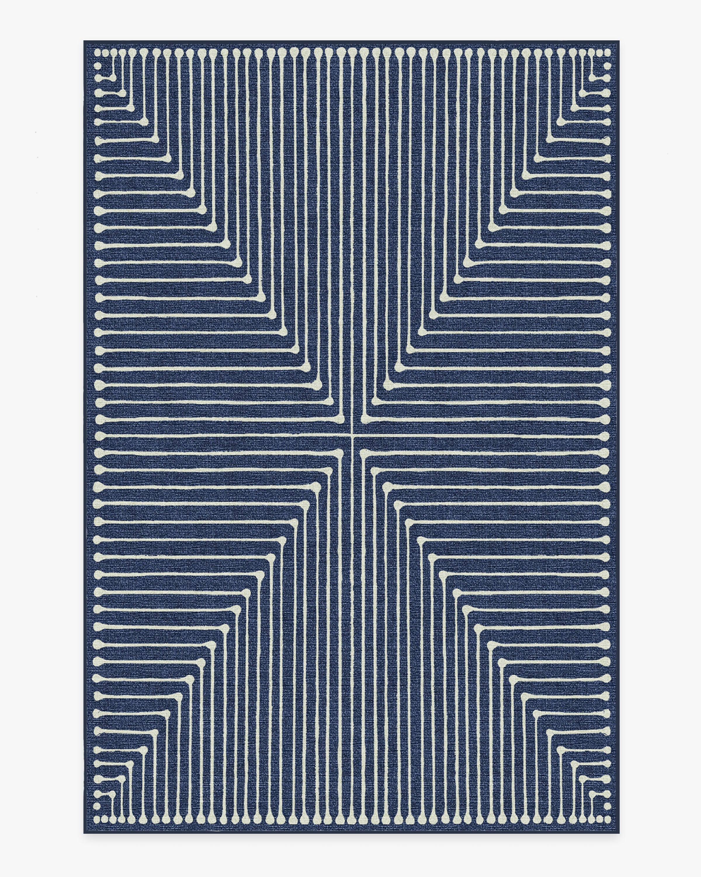 Jonathan Adler Inkdrop Lapis Blue Rug | Ruggable