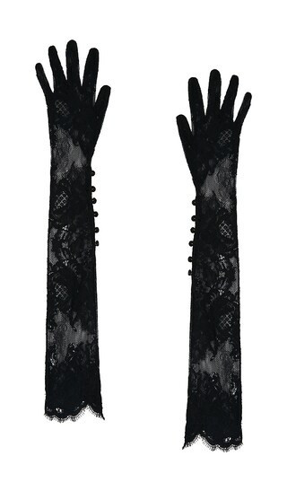 Aniye Records Lea Glove in Black. | Revolve Clothing (Global)