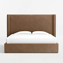 Arden Upholstered King Storage Bed + Reviews | Crate & Barrel | Crate & Barrel