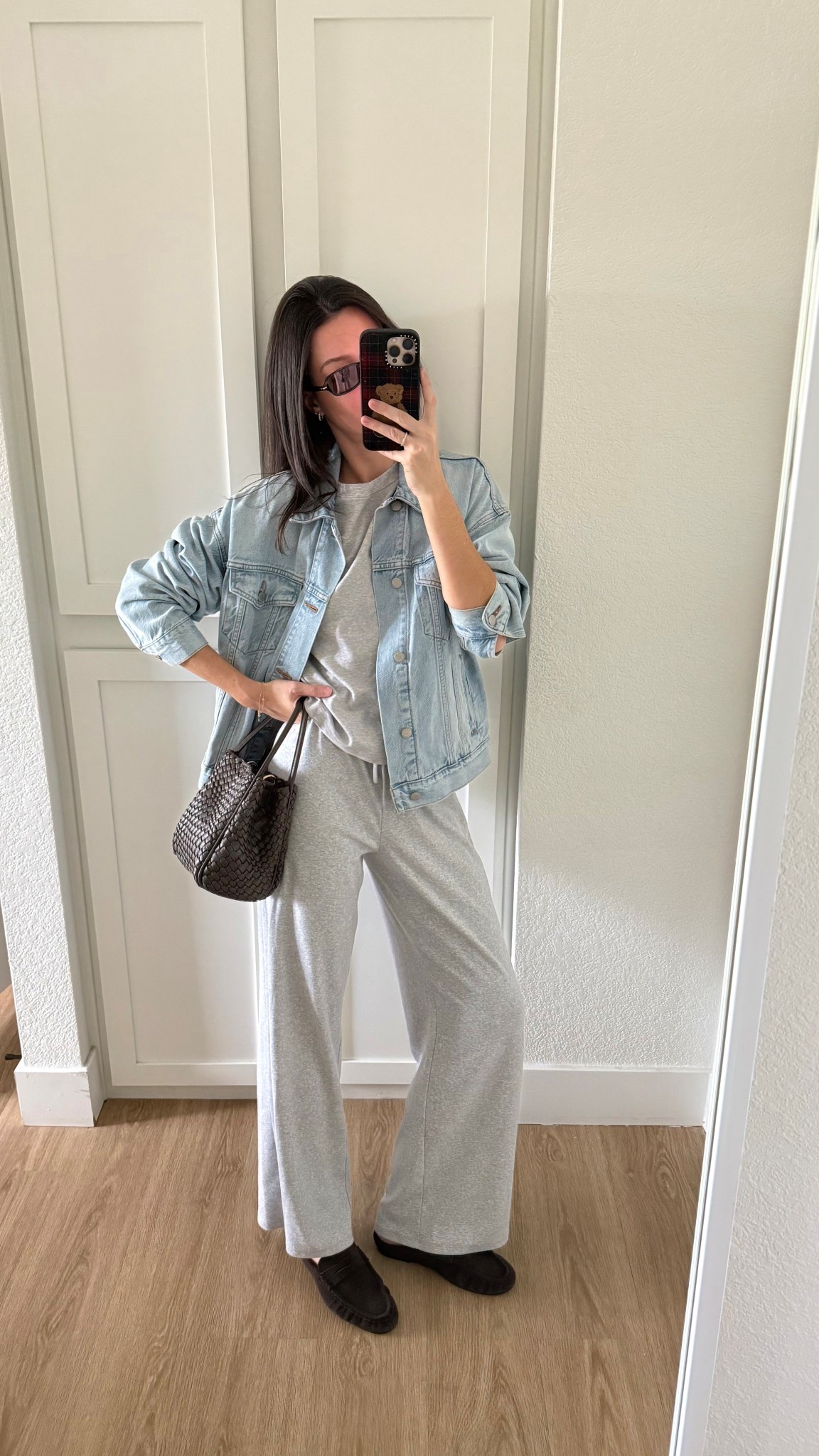 Comfy weekend outfit! I’m 5’7” wearing size small in the tshirt and denim jacket and small/4 in the pants  

#LTKSeasonal #LTKootd #LTKdayinmylife