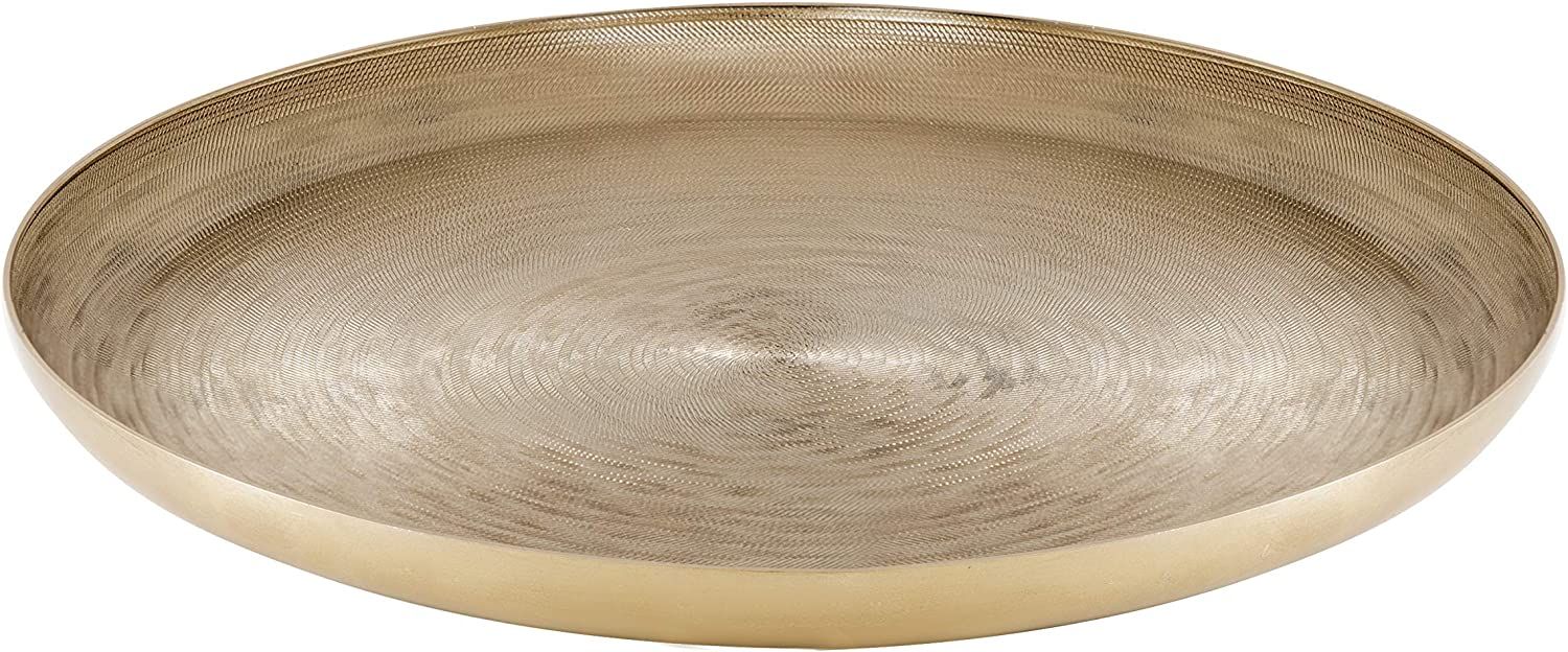 Kate and Laurel Stovring Mid-Century Tray, 16 Inch Diameter, Gold, Modern Tray for Serving, Stora... | Amazon (US)