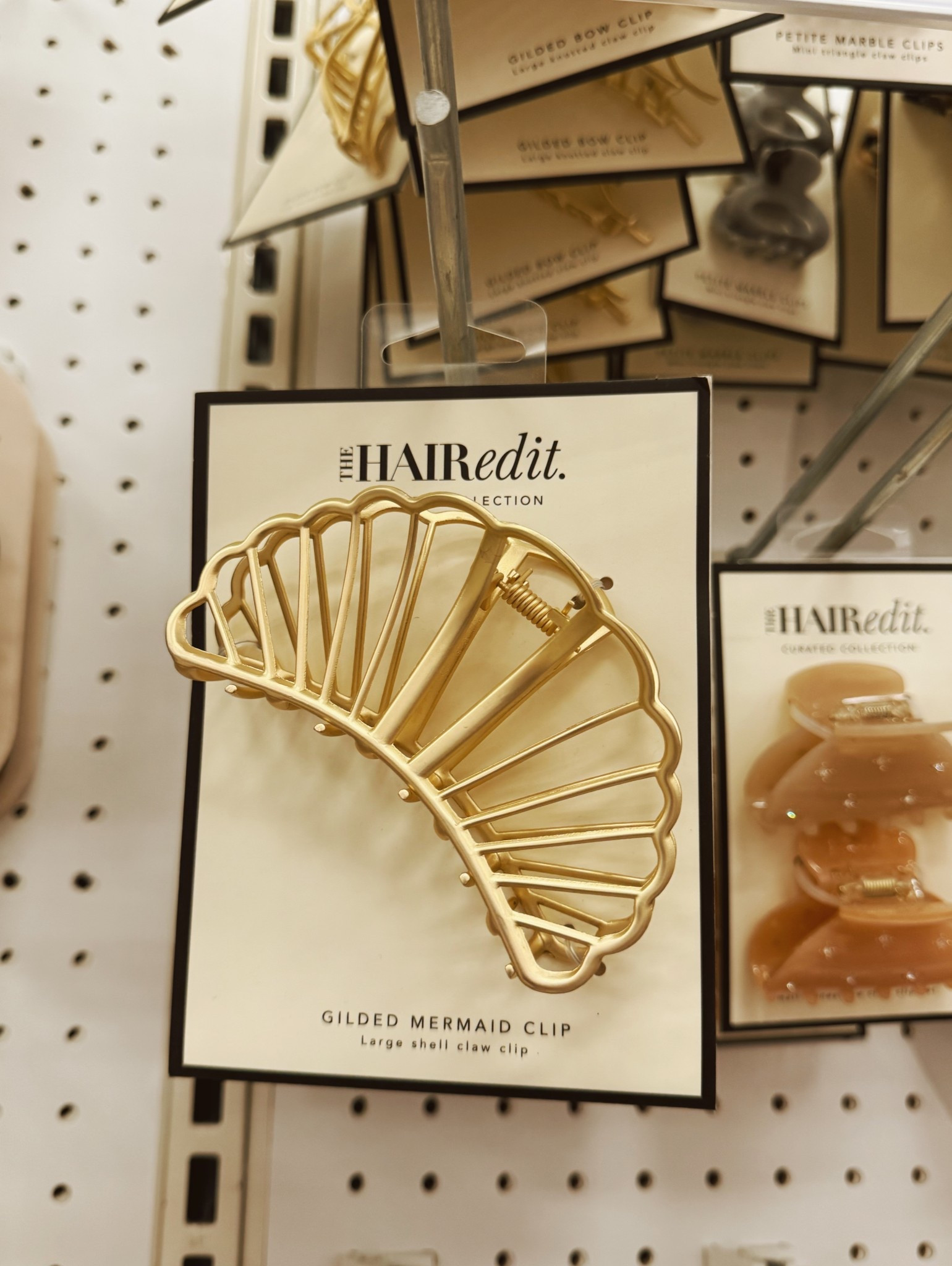 Claw clip, mermaid clip, everyday hair clip 