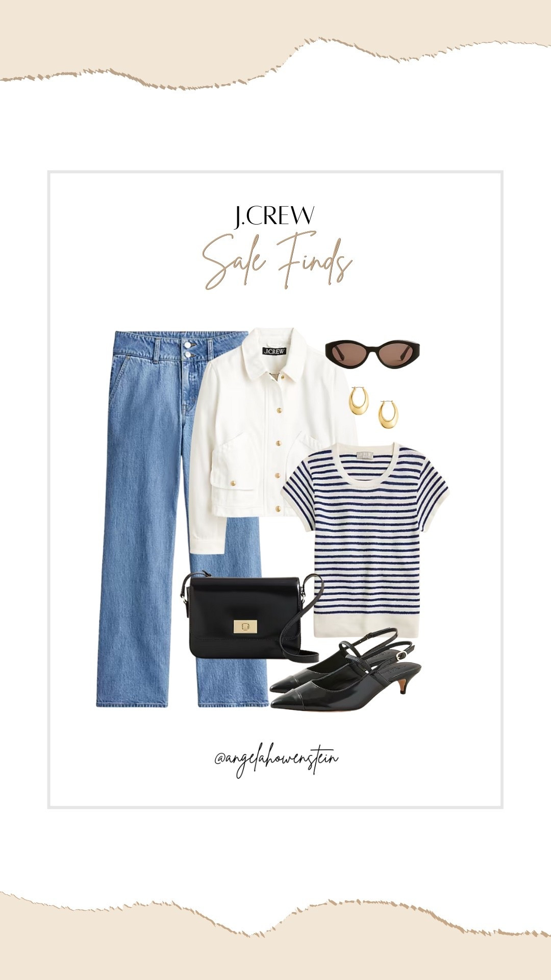Sail through pre-fall in easy stripes + denim layers. Classic, polished, and on sale now.

pre-fall outfit, J.Crew sale, casual chic, transitional outfit, classic style, chic casual, timeless look, fall fashion, elevated basics



#LTKSaleAlert #LTKOver40 #LTKStyleTip