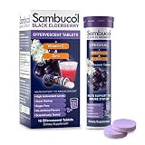 Amazon.com: Sambucol Black Elderberry plus Vitamin C & Zinc, 15 Effervescent Tablets : Health & H... | Amazon (US)