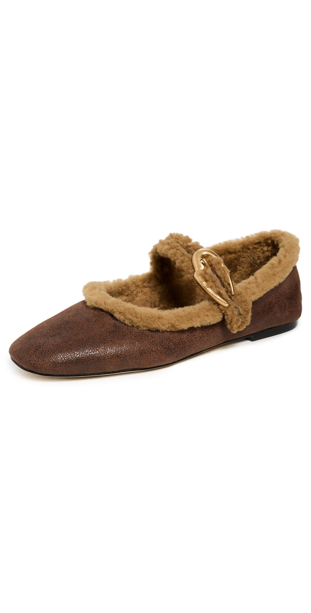 Larroudé Verona Ballet Flats Brown 8.5 | Shopbop