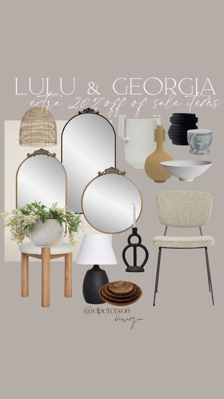 Mirrors
Pendant light
Dining chair
End table
Vases
Table lamp

#LTKhome #LTKunder50 #LTKunder100