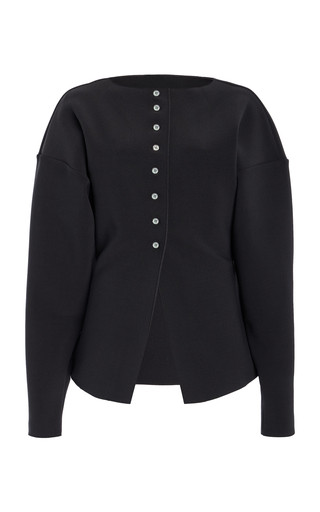 Exclusive Lay3 Bonded Crepe Cardigan | Moda Operandi (Global)