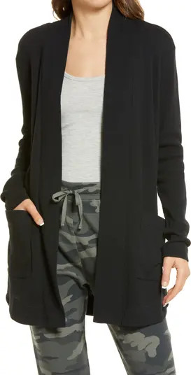 Splendid Waffle Open Cardigan | Nordstrom | Nordstrom