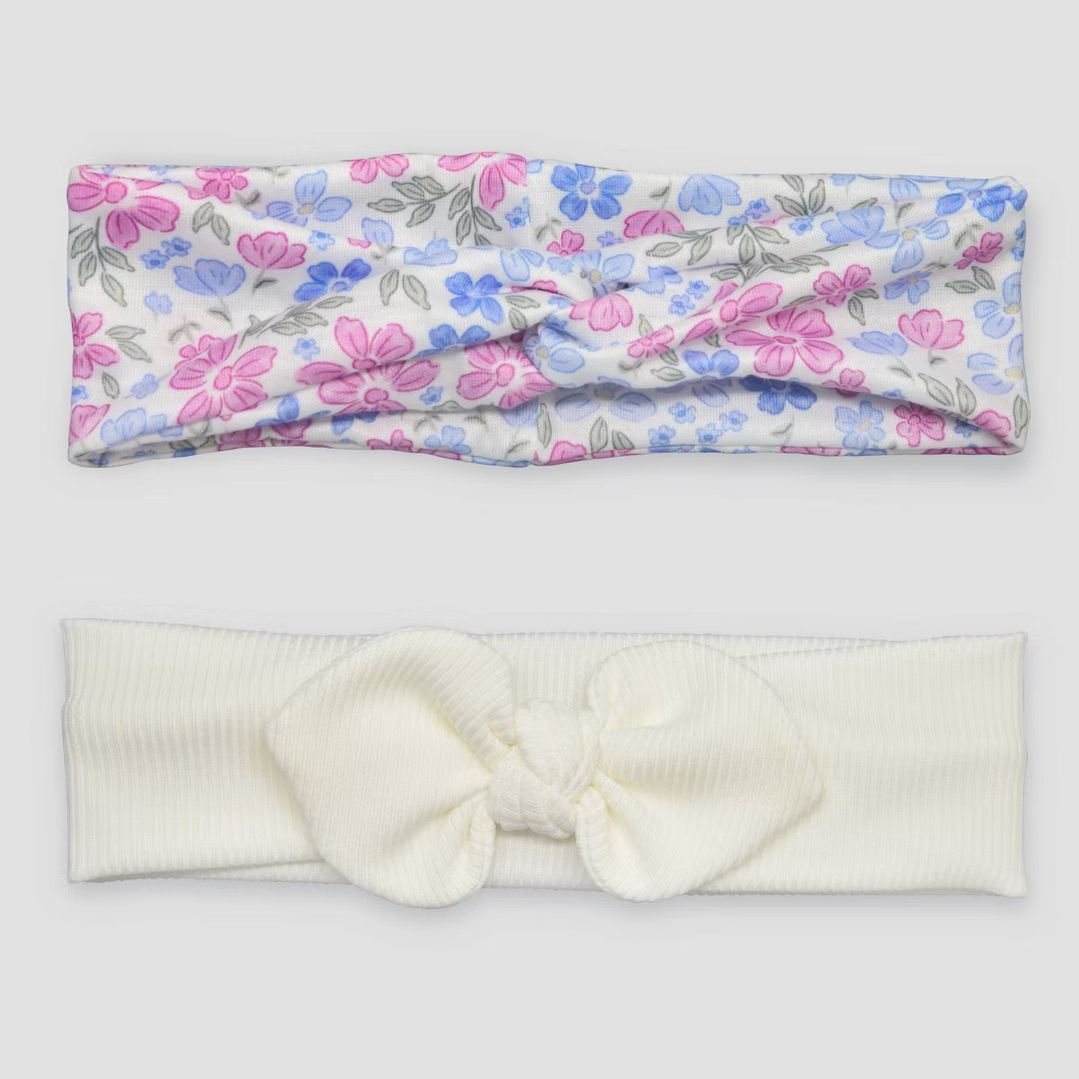 Carter's Just One You® Baby 2pk Floral Headwrap - 0-12M | Target