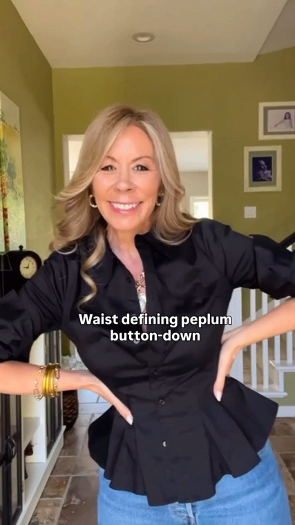 Curvy petite easy ootd

Peplum button-down (waist defining)
Ankle length jeans 
Pop of color (cushion flats and washable)

* also adding a short sleeve option 

Easy and it flatters our curves! 


Xo,
Jill 💋

Casual, GenX, over 50, polished, petite friendly

#LTKootd #LTKOver40 #LTKPetite