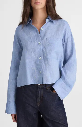 Madewell Alice Curved Yoke Shirt | Nordstrom | Nordstrom