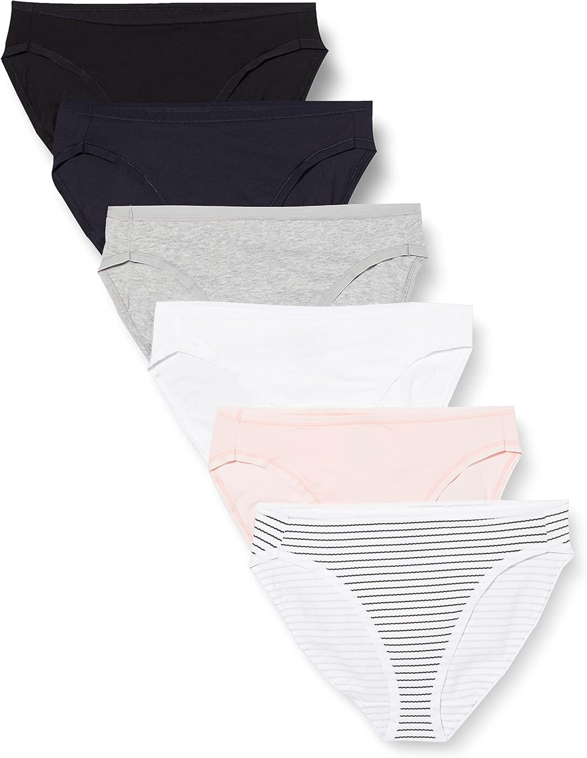 Amazon Essentials Women's Cotton High Leg Brief Underwear, Multipacks | Amazon (US)