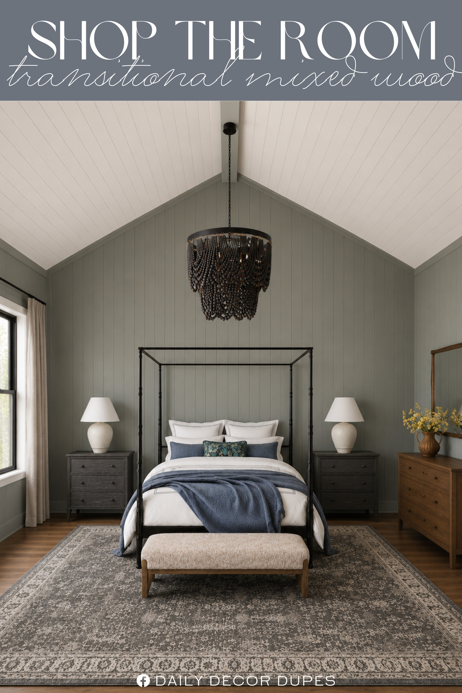 Shop The Room: Transitional Mixed Wood Bedroom. Modern Transitional Bedroom.  Contemporary Transitional Bedroom. Mixed Wood Bedroom. Warm Neutral bedroom. Timeless Bedroom Design. Transitional Bedroom Inspo. 

Home more affordable option find copy cat similar look for less budget friendly affordable cheap cheaper beautiful pretty. Clearance sale coupon code discount code promo code luxury lookalike look a like Inspo inspiration inspired by idea ideas Love like these? I share multiple every day in my FB group.
#shoptheroom #transitionalstyle #mixedwoodfurniture #bedroominspo #bedroomdesign #interiorinspo #woodfurniture 

 #LTKHome