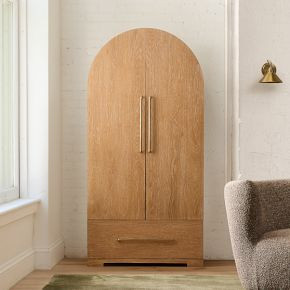 Ava Cerused Armoire (36") | West Elm (US)