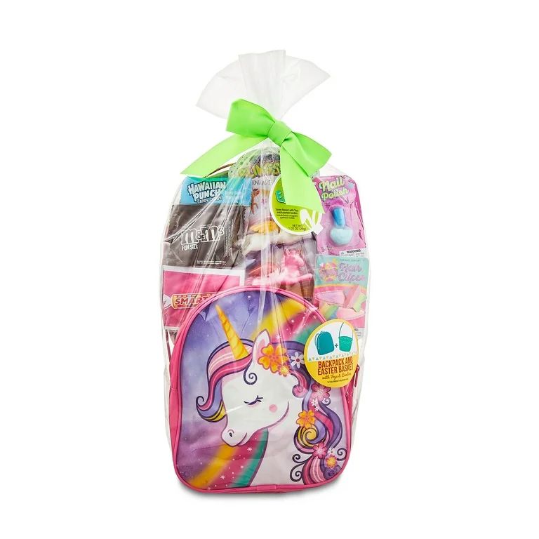 Unicorn Child Backpack Filled Easter Basket with Toys and Candy, Gift Set | Walmart (US)