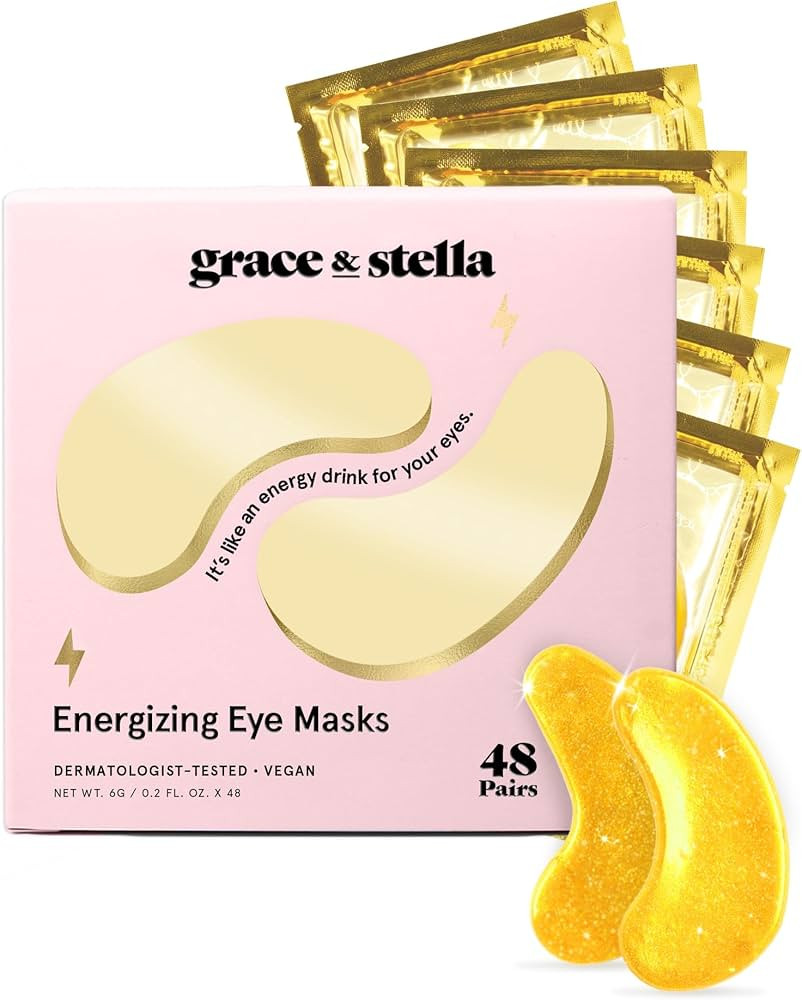 grace & stella Award Winning Under Eye Mask - Travel Essentials - Birthday Gifts for Women - Gel ... | Amazon (US)