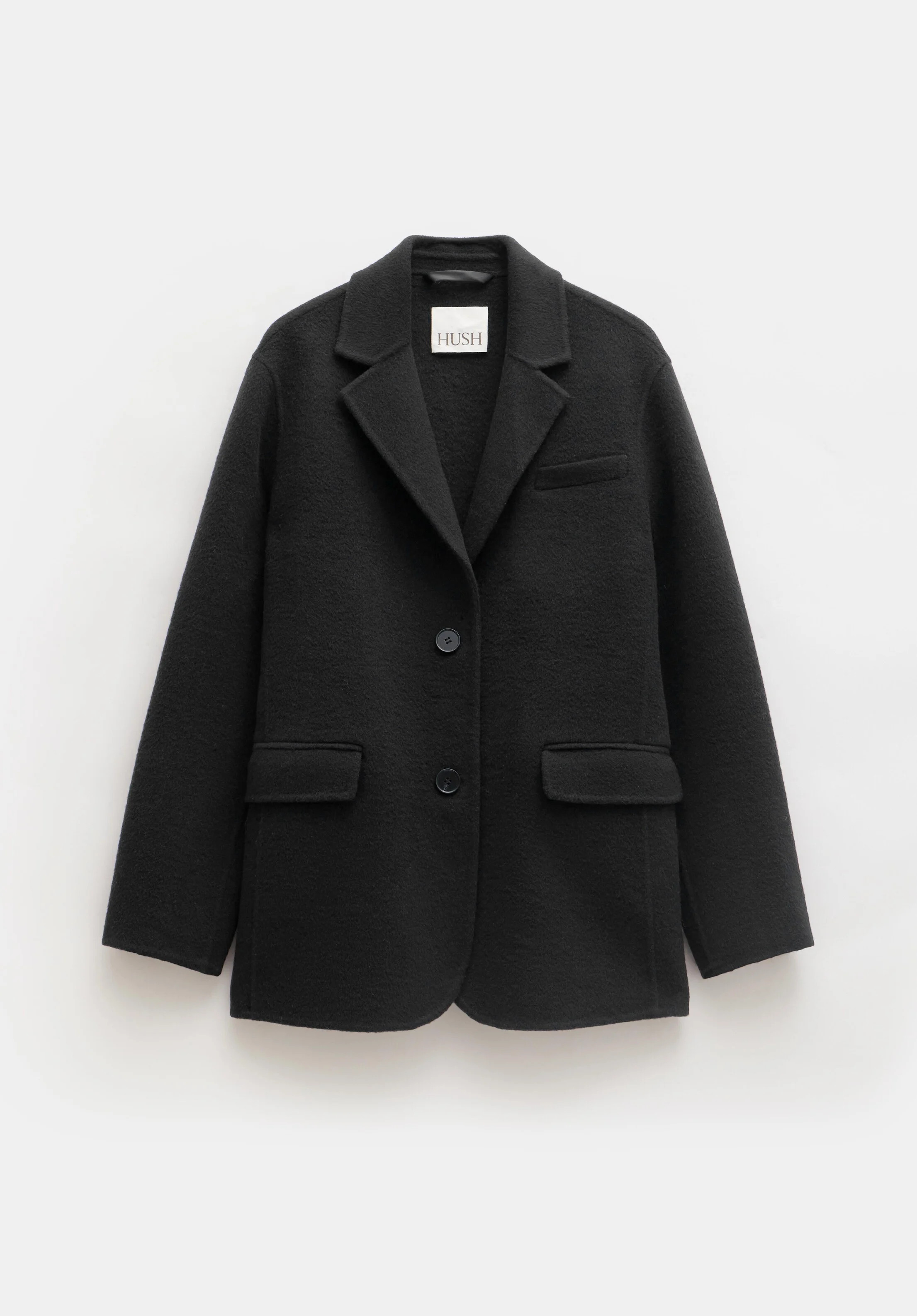 Pure Wool Double Faced Blazer | Hush UK