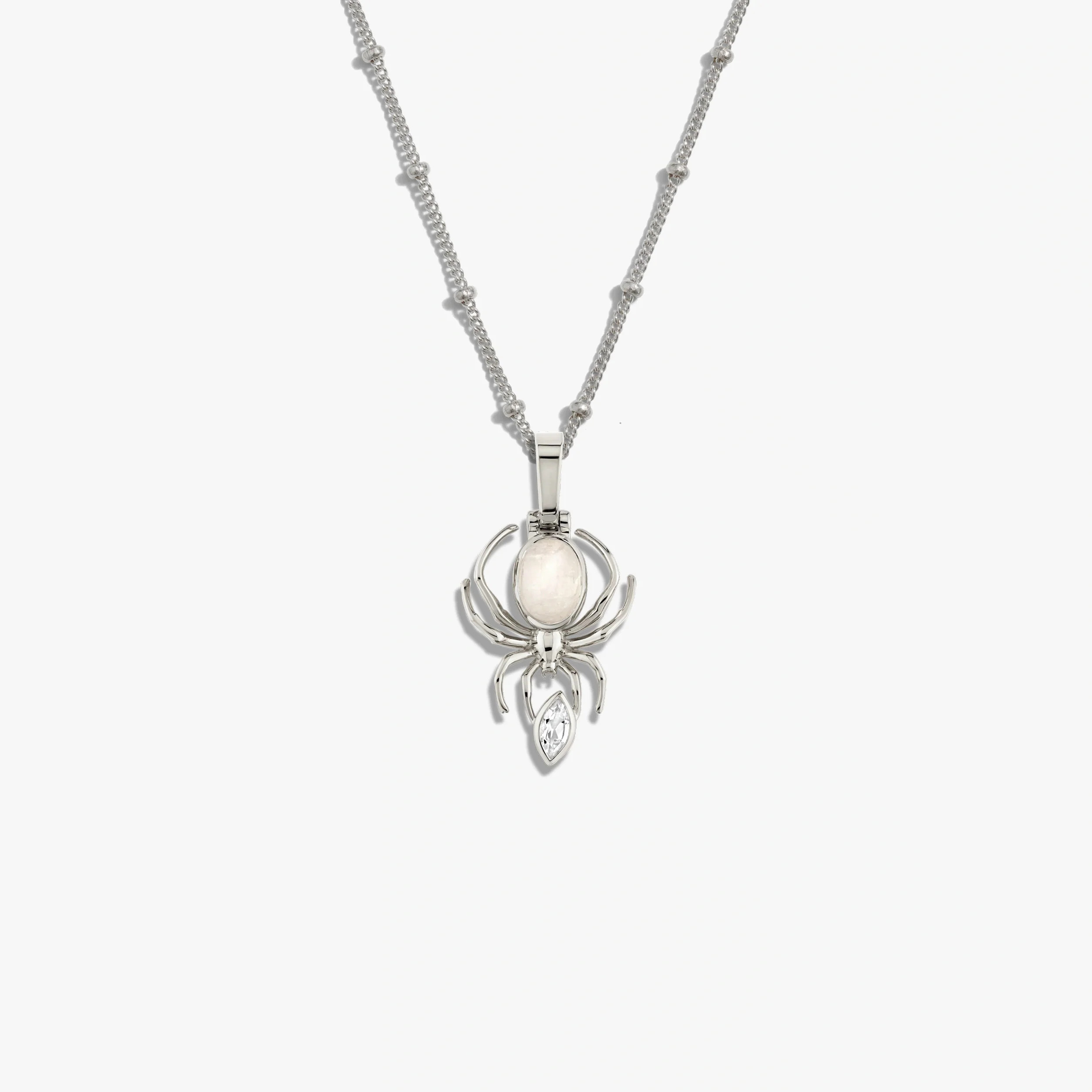 Moonstone Spider Necklace | Awe Inspired
