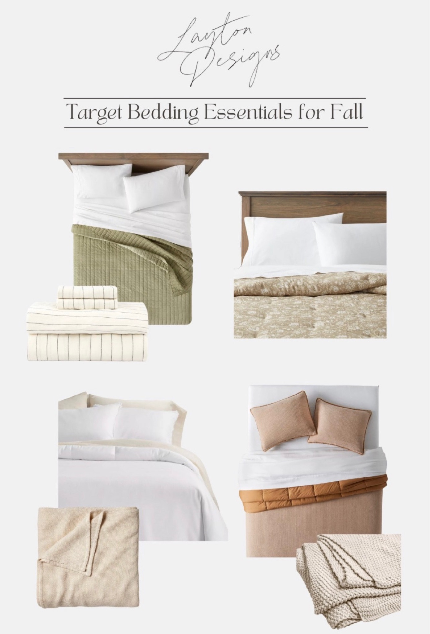 I’m here to tell you making changes to your bedding according to the season is a  GAME CHANGER. I’ve linked a few of my favorite target fall bedding options. Wether you’re wanting to add small touches or make big changes, I promise you won’t regret it. OH AND target is having all bedding 20% off.. yes I know, you’re welcome 🍂🤎

#LTKSeasonal #LTKHoliday #LTKhome