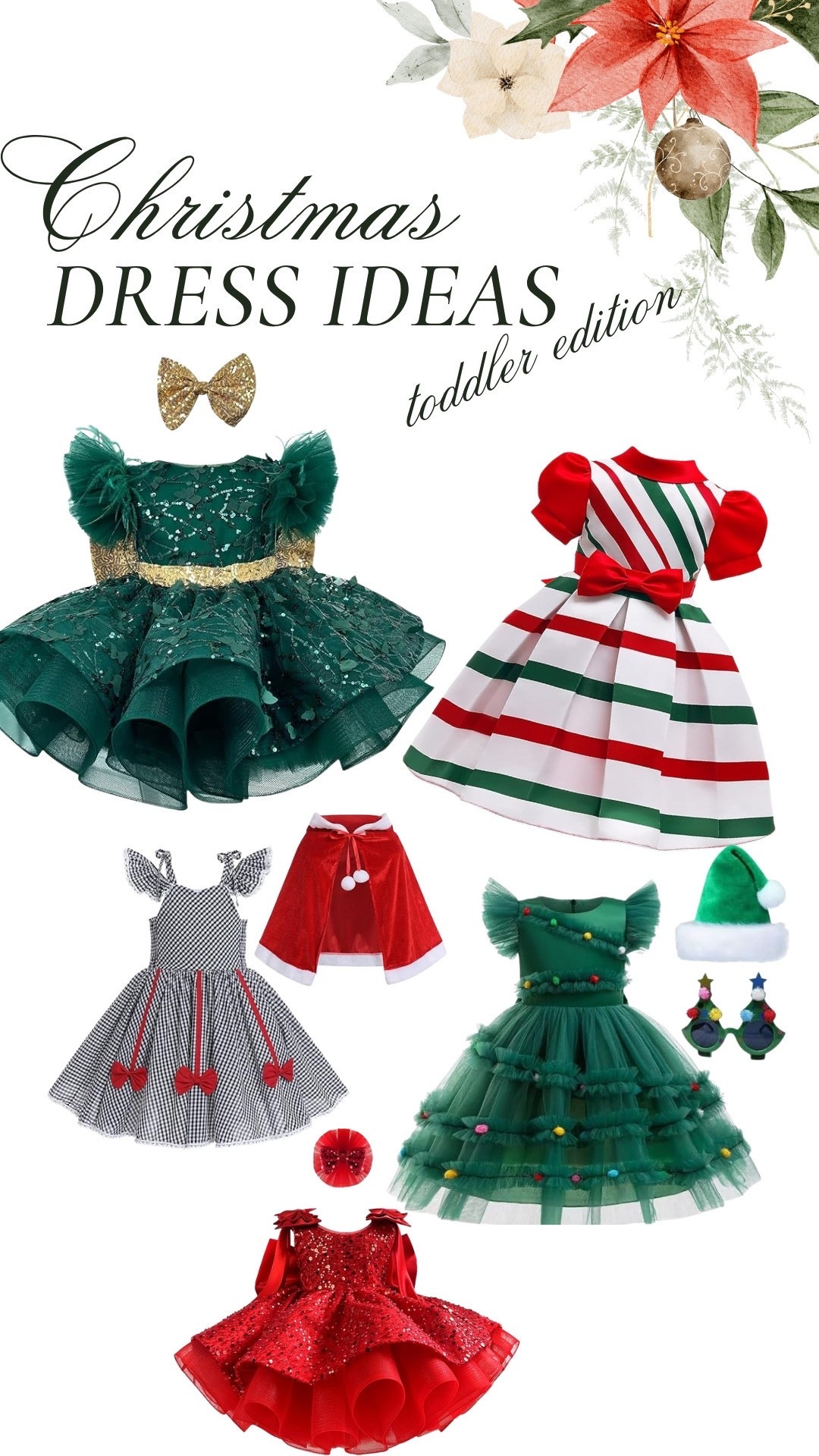 The SWEETEST Christmas dresses for your toddler girls this holiday season! 😍

#LTKHoliday #LTKmomlife #LTKGiftGuide