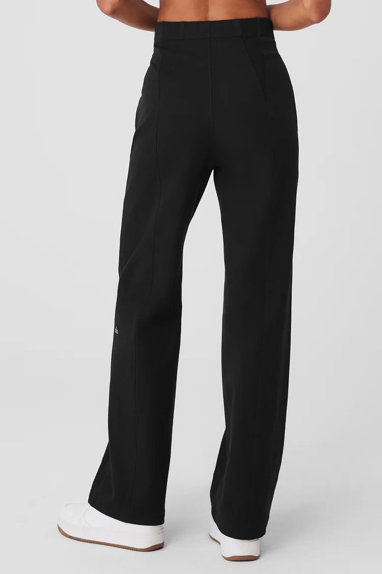 High-Waist On Point Moto Trouser | Alo Yoga