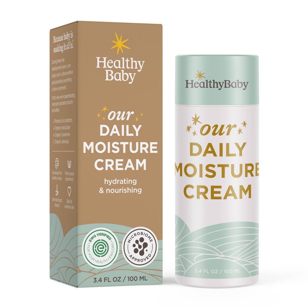 HealthyBaby Our Daily Moisture Cream - 3.4 fl oz | Target