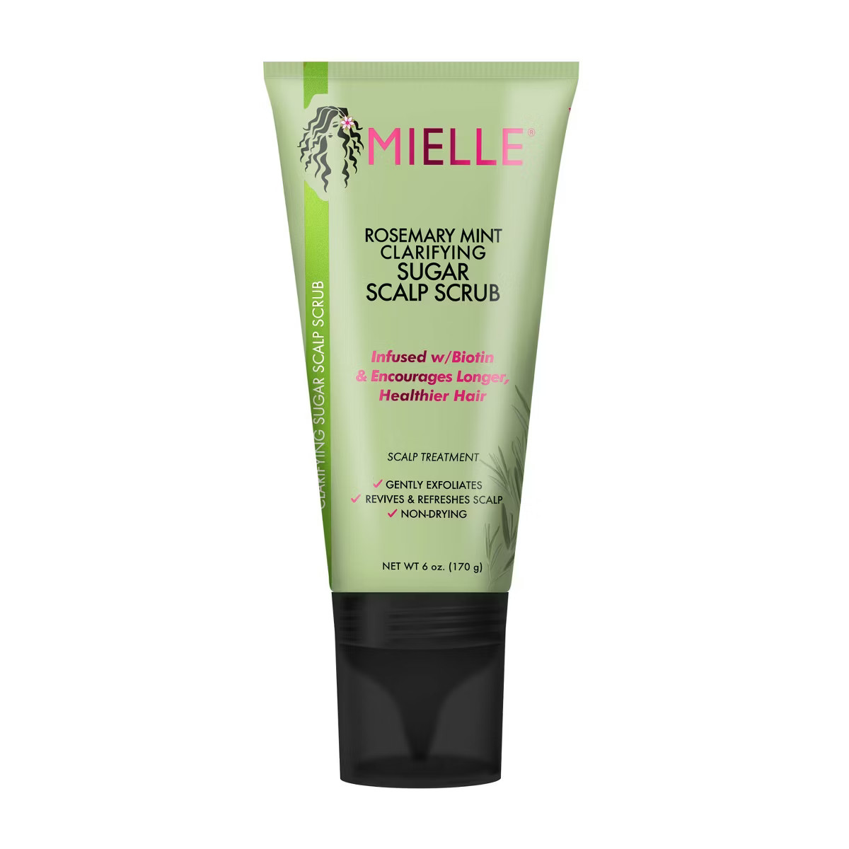 Mielle Organics Rosemary Mint Clarifying Sugar Scalp Scrub - 6oz | Target
