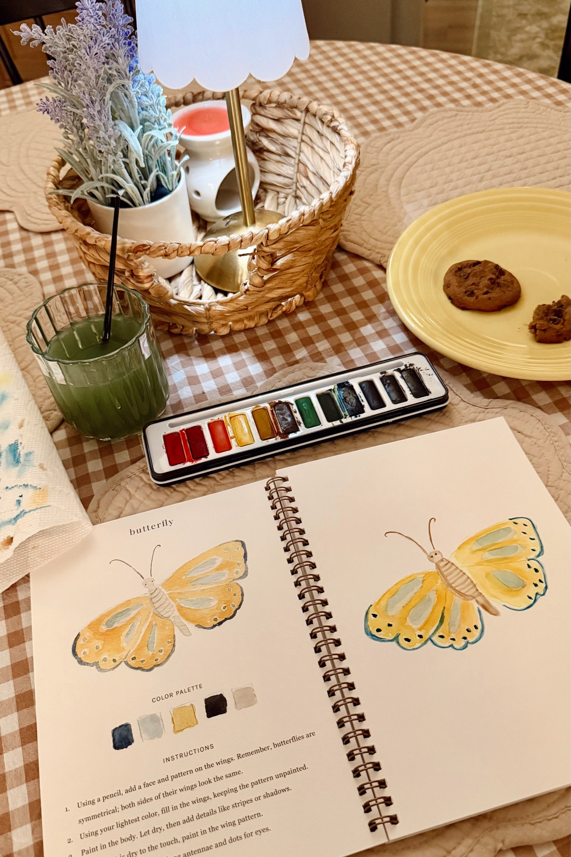 Love how easy and relaxing these watercolor workbooks are!🦋🎨🖌️

#LTKSeasonal #LTKHome #LTKselfcare