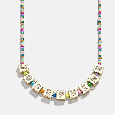 Beaded Kids' Custom Necklace - Multi | BaubleBar