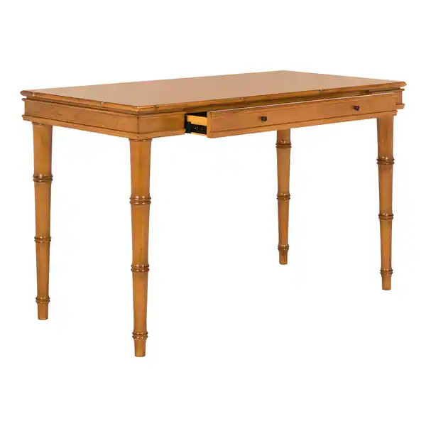 SAFAVIEH Noely Brown Writing Desk | Bed Bath & Beyond