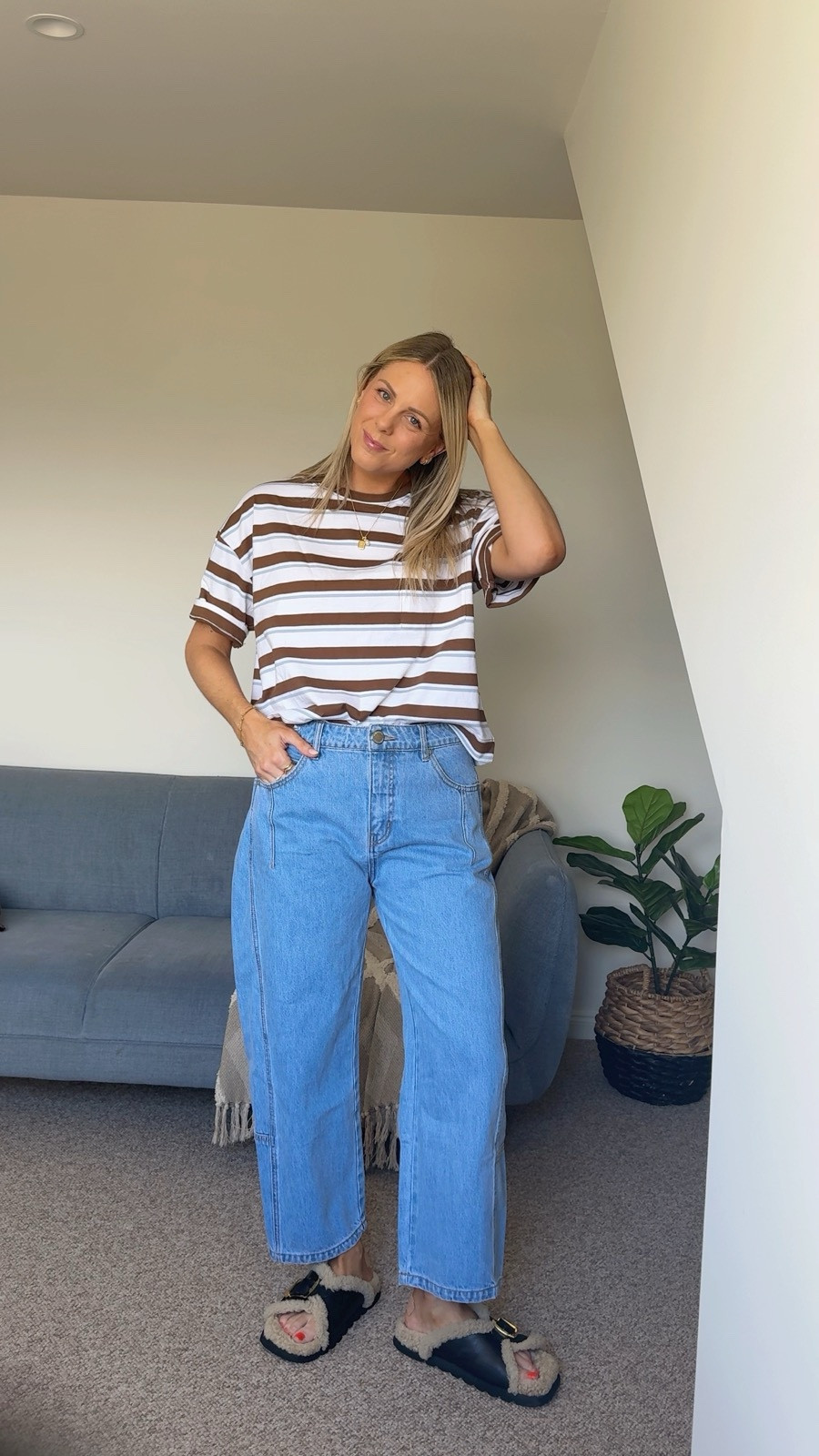 Ceres Life try-on, ft. barrel leg jeans, an oversized tee and shorts, and a fabulous chocolate denim shacket 🤎 I’m in a 12 in the jeans and a medium in everything else x

#LTKspring #LTKstyletip #LTKaustralia