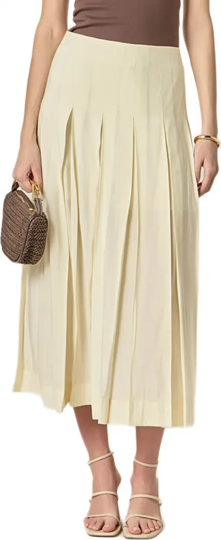 Pleated A-Line Skirt | Nordstrom