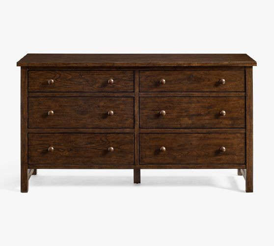 Farmhouse 6-Drawer Dresser (66") | Pottery Barn CA
