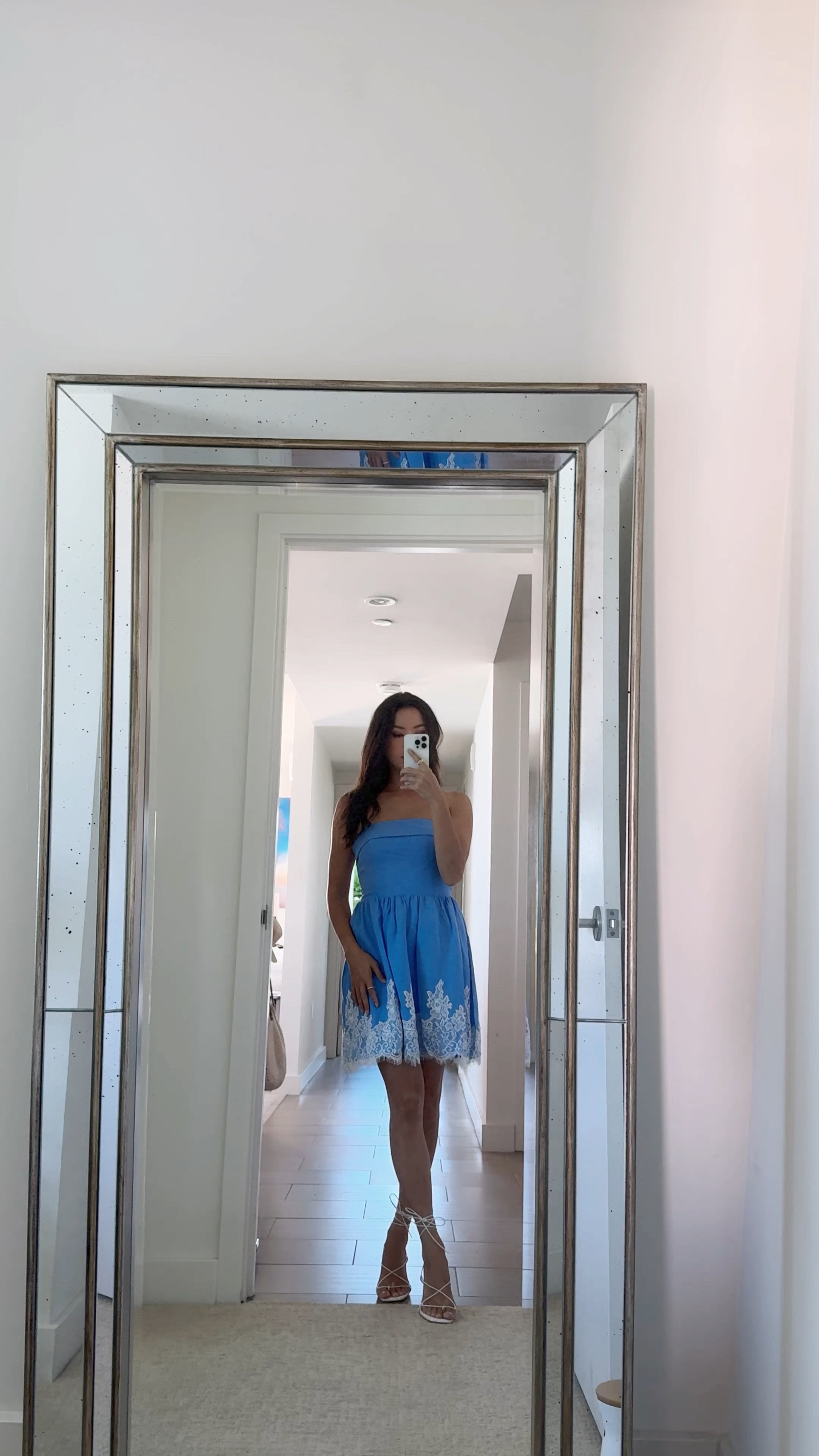 Such a classy little blue dress! I love the touch of lace and also the pockets! Perfect for a lot of occasions! I’m wearing xs. (I’m 5’4” and the length is perfect)

#LTKParties #LTKFindsUnder100 #LTKStyleTip