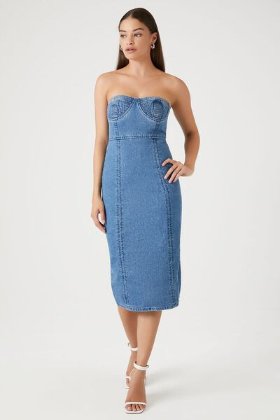 Color:MEDIUM DENIM | Forever 21