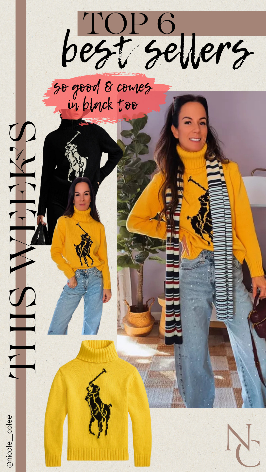 What you loved most this week! 

Free people, levis, polo, sweater, nicole colee

 

 #LTKGiftGuide #LTKHoliday #LTKSeasonal