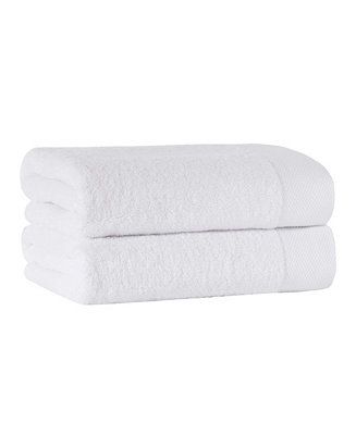 Enchante Home Signature 2-Pc. Bath Sheets Turkish Cotton Towel Set & Reviews - Bath Towels - Bed ... | Macys (US)