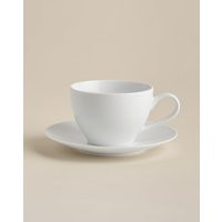 M&S Maxim Cappuccino Cup & Saucer White | Marks & Spencer (UK)