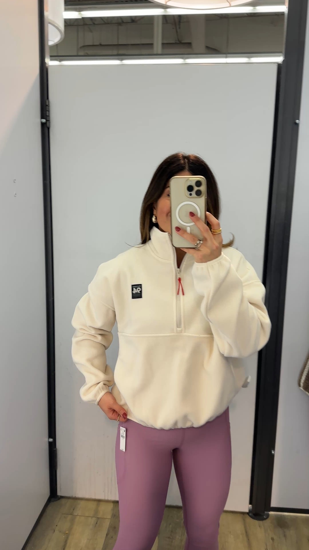 Loved this pullover! It’s so soft and cute! Take 30% off right now!! Wearing size small. 
Leggings are $19!!! Super soft and they fit so well! Wearing size small

#LTKSaleAlert #LTKActive #LTKFindsUnder50